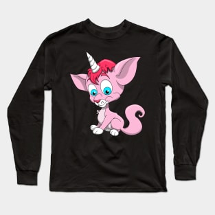 Unicorn Cat Long Sleeve T-Shirt